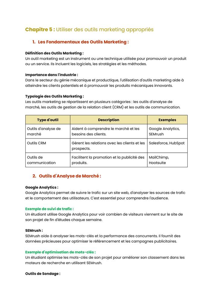 Example Fiche de Révision BUT GMP